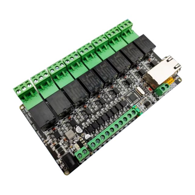 MODBUS TCP RTU 이더넷 네트워크 릴레이 8채널 JK-MTCP-8 (MG1921)