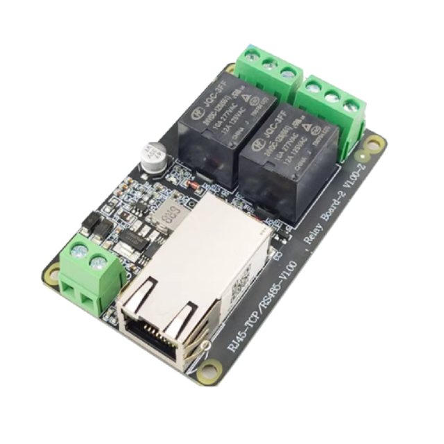 MODBUS TCP RTU 이더넷 네트워크 릴레이 2채널 JK-MTCP-2 (MG1923)