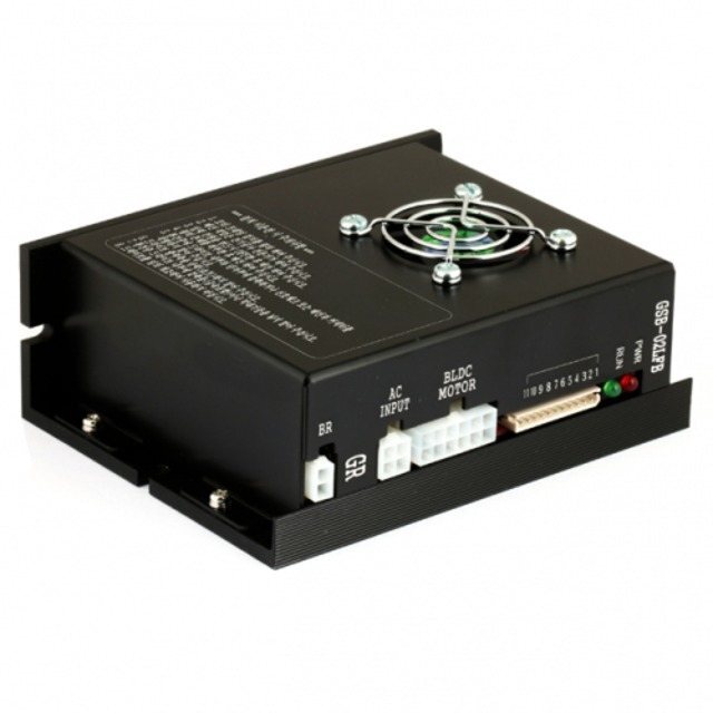 BLDC PID AC 드라이버 GSB-02LFB AC 220V 200W 단상 및 삼상 RS-485 통신 모든 극 사용 (MG2021)