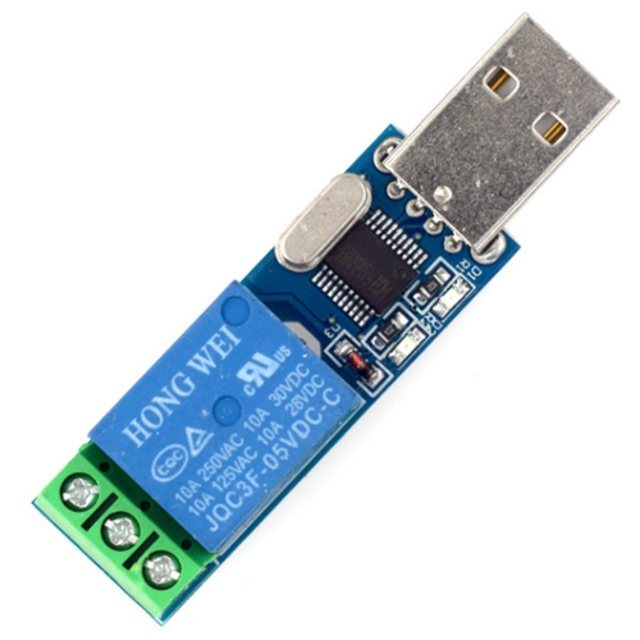 USB 가상 COM포트 내장 시리얼 릴레이 1채널 JK-USR-1 (MG2071)