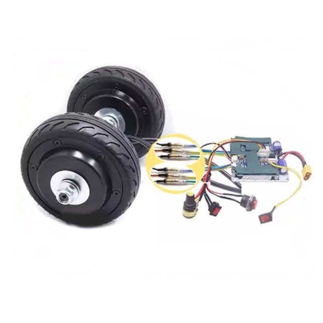 스펙 BL13938-2409N 5인치 홀 센서 BLDC 인휠 모터 세트 MS-BL40128-G1 (MG2164)