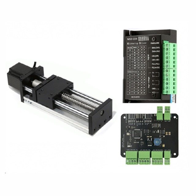 스텝 모터 STM32 CAN 통신 제어 세트 MS-LSM1-NK235630-A2 오픈루프방식 or FEED FORWARD 방식 (MG2196)