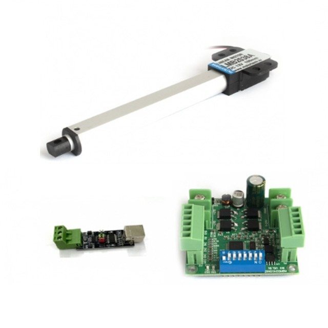 리니어 액추에이터 세트 MS-LMB2038B-A1 8mm/s 모션시스템 RS485 통신 (MG2200)