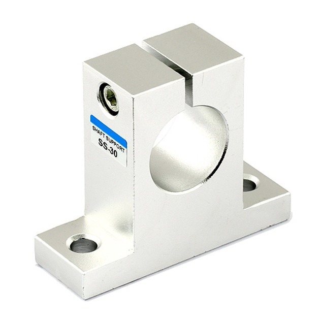 3D 샤프트 봉 지지대 고정 브라켓 SS-30 Shaft Support Block AL 브라켓 3D 프린터 용 (MG2333)