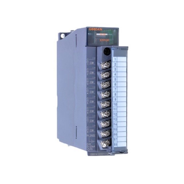 Q68DAIN 미쓰비시 PLC 아날로그 유닛/Melsec-Q 시리즈 아날로그 출력 유닛 (MG2674)