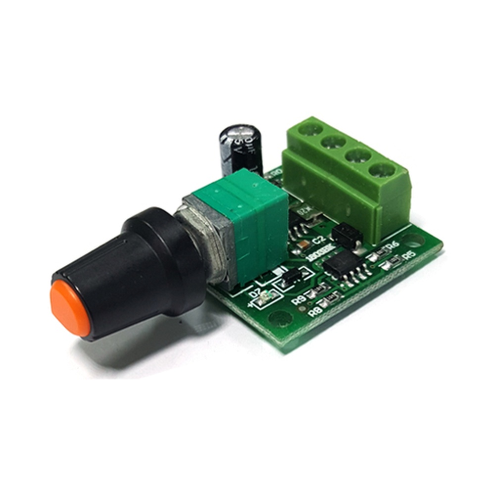 DMC-01V DC 1.8V-15V 2A DC 모터 속도 제어기 PWM 조절기 스위치 선풍기 쿨러 (ML0060)