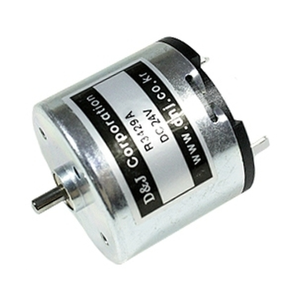 DNJ 소형 DC 마이크로모터 R3429A DC 24V (ML0064)