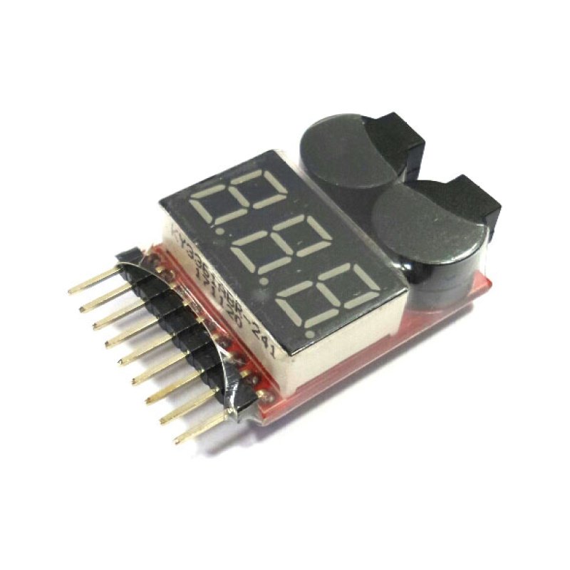 리포 리튬 배터리 낮은 전압 알람 측정기 (HQ00373)