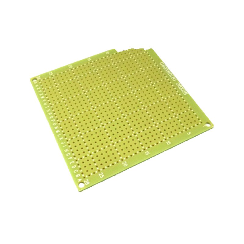 에폭시 단면기판 DSE 만능기판 2.54 28x28 (HQ00731)