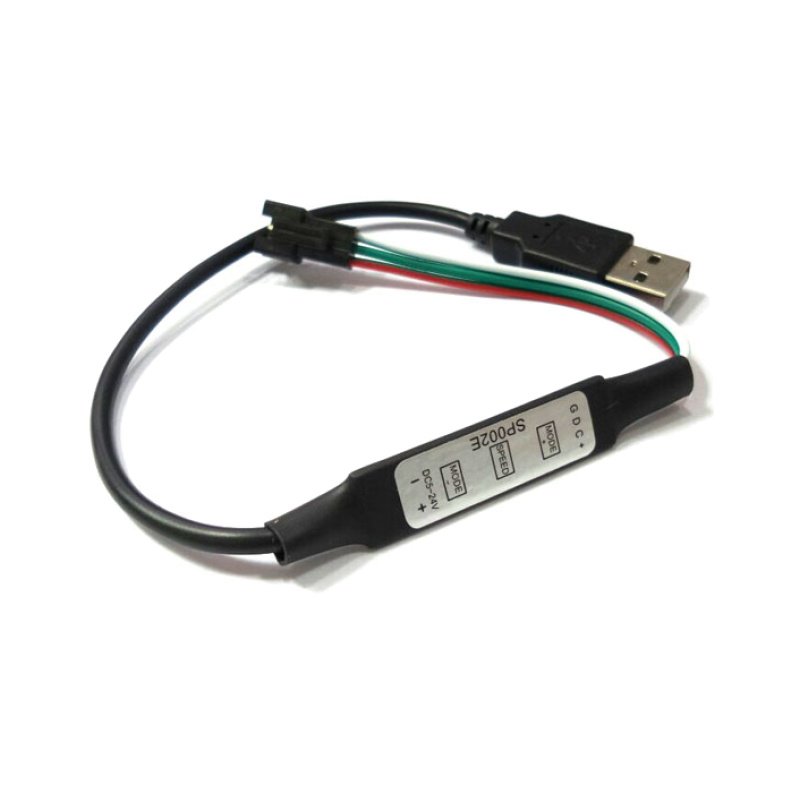 LED 네오픽셀 컨트롤러 3핀커넥터-USB (HQ00835)