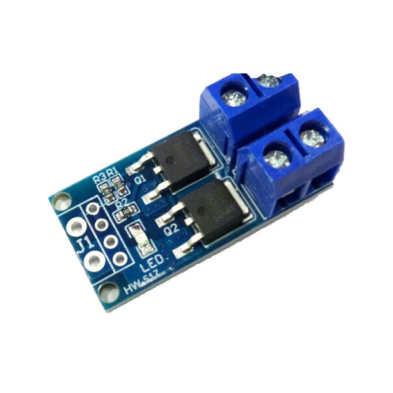 15A 400W MOSFET 트리거스위치 드라이브모듈 PWM DC 모터 속도제어 컨트롤러 (HQ00933)