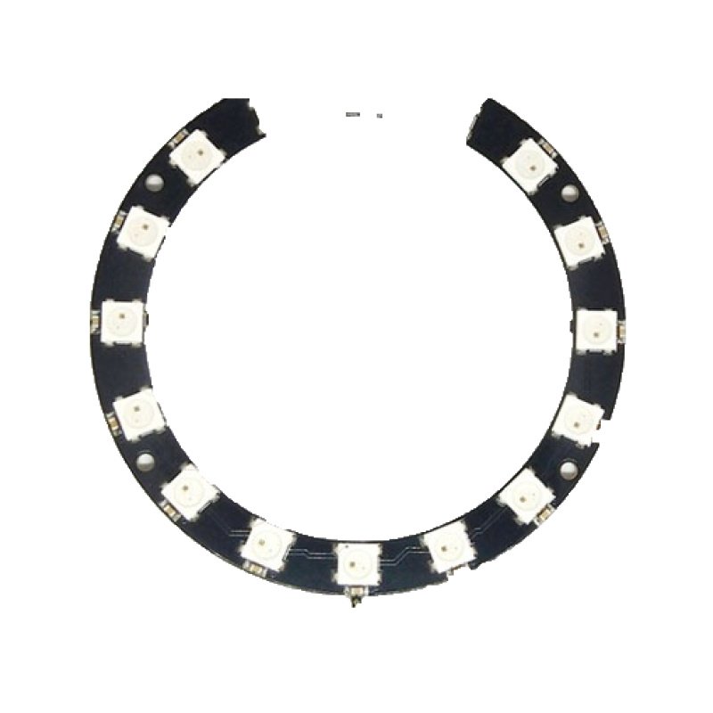 5V WS2812B 네오픽셀16채널 5050RGBLED 모듈 (HQ01050)