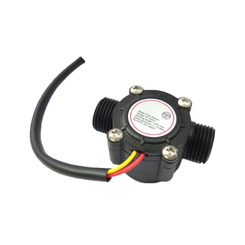 YF-S201 유량센서 물 흐름감지기 DC 5~18V (HQ01109)