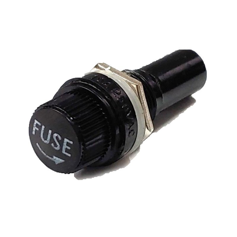 유리관휴즈 홀더 판넬고정 30mm 용 HOLDER (HQ01402)