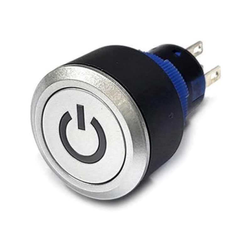 22mm 전원마크스위치 KPB22-88P1-F11 12V (HQ01428)