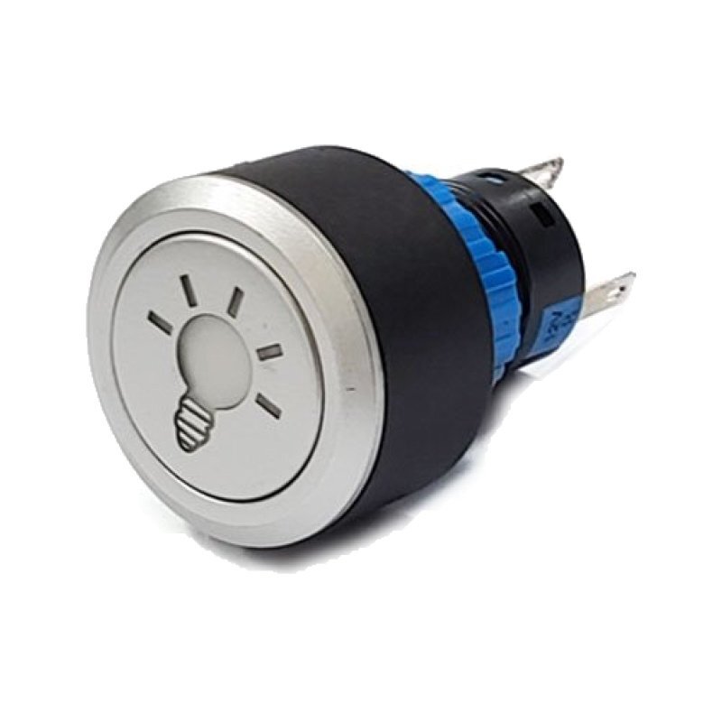 22mm 전구모양 스위치 LAS1-AWY-11TE/12V (HQ01469)