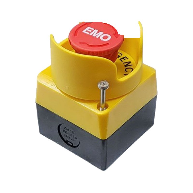 22mm 안전인증 KSE-4RAB EMO 비상 스위치 1a1b 접점 (HQ01470)
