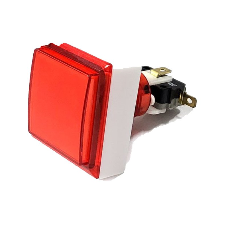 정사각형 LED 오락기 푸쉬버튼 스위치 B-410 (HQ01492)