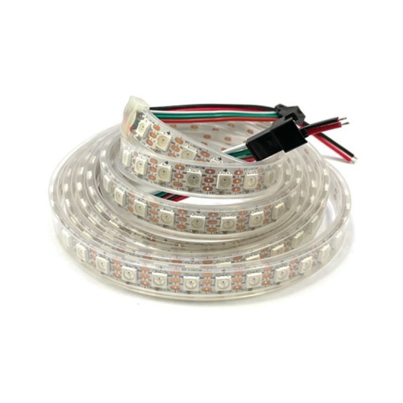 5V WS2812B 네오픽셀 RGB LED 바 2M 100개 (HQ03349)