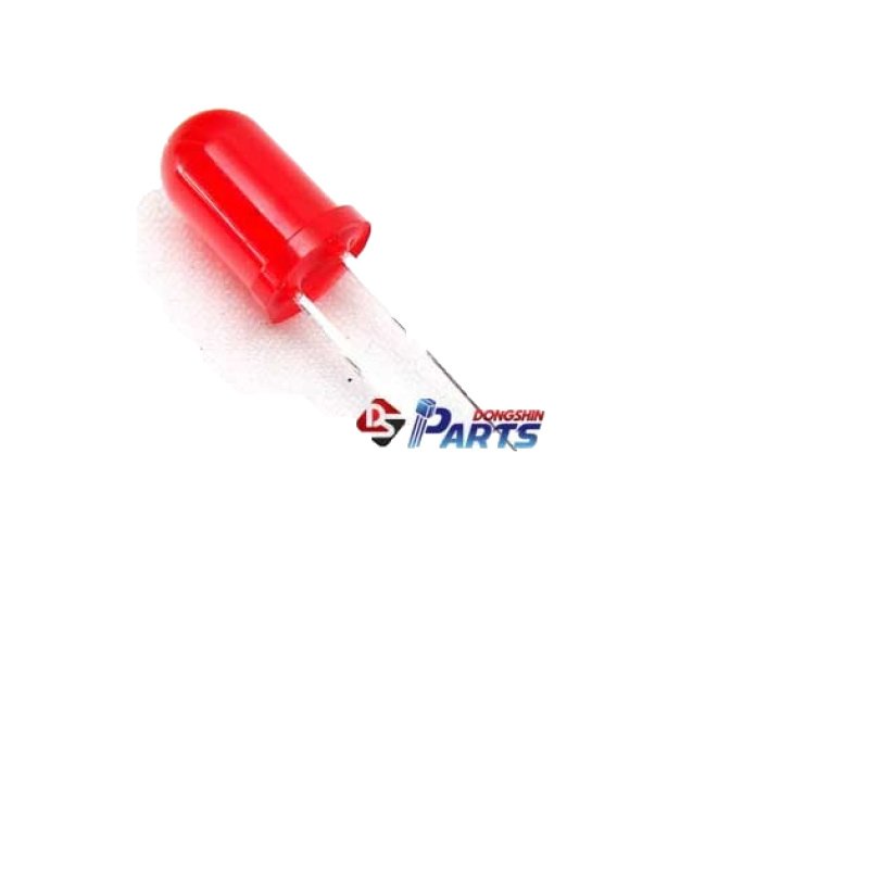 LED 5mm 일반휘도 - 적색 원통형 (HQ03802)