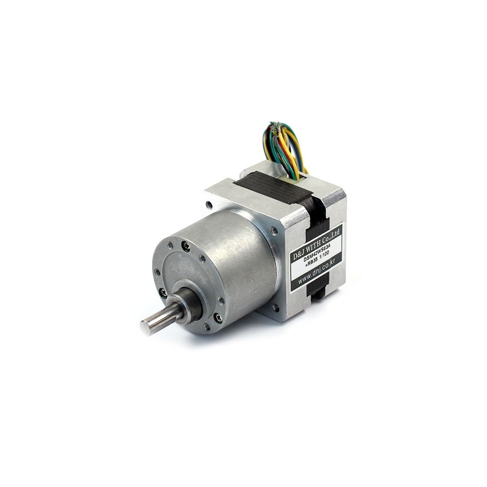 감속기결합형 42각 스테핑모터 DSM42WS63A RB35 12V DC 1.8 Rated Voltag 1600gfcm Current A Phase (DN0206)