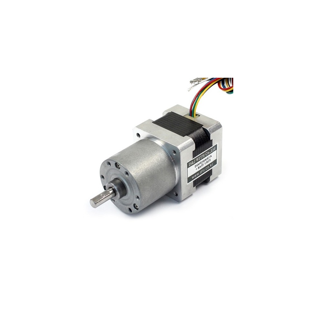 감속기결합형 42각 스테핑모터 DSM42WM61A RA35 4V DC 1.8 Rated Volta 2600gfcm Current A Phase (DN0309)