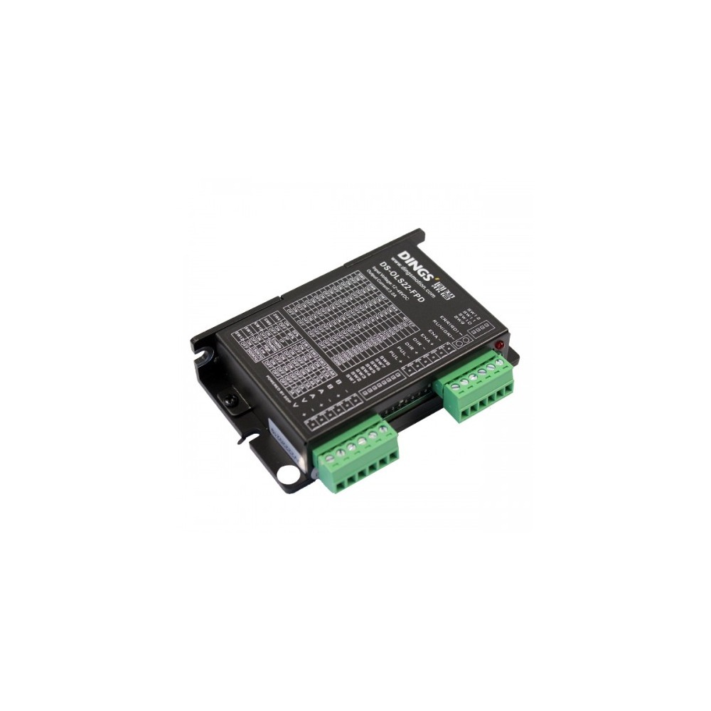 DINGS 스테핑모터 드라이버 DS-OL22-FPD 바이폴라타입 48V 0.3A 3A DC 0.3A-3A max3A Weight (DN0645)