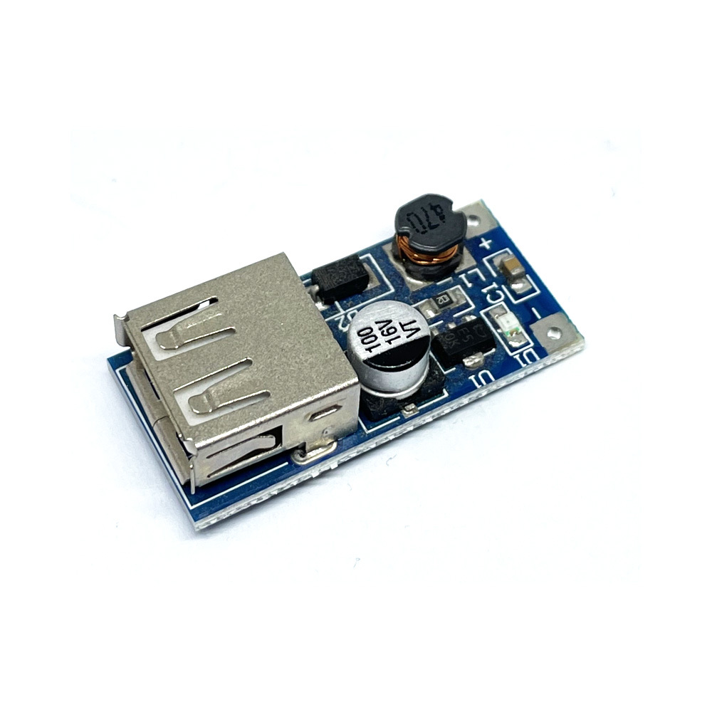 DC-DC 승압 부스트 컨버터 모듈 IN 0.9-5V OUT 5V 0.6A USB 출력 (HAM1315)