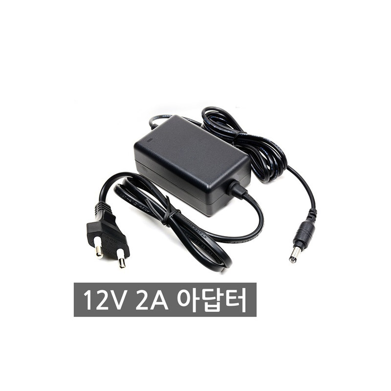 12V 2A 어댑터 LCD 모니터 CCTV LED 조명 (ML0217)