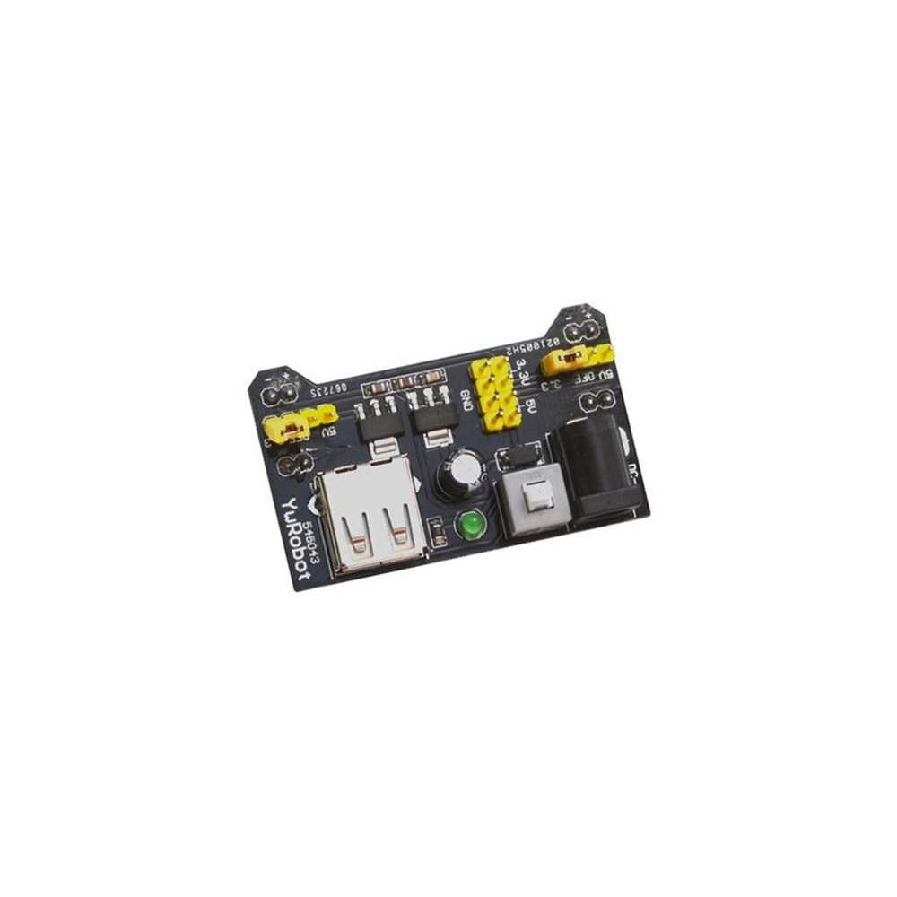 Arduino 아두이노 PCB 라즈베리 파이 만능 기판 브레드 보드 전원 공급 모듈 3.3~5V (ML0411)