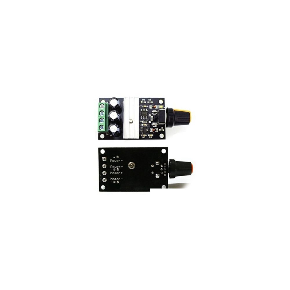 DMC-03 DC 모터 PWM DC 6V-28V 3A 속도 제어 컨트롤러 노브실버 (ML0417)