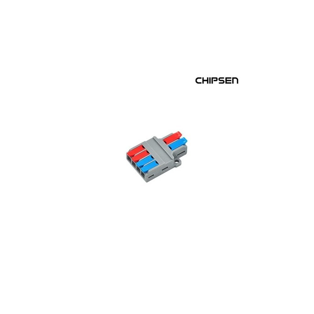 Chipsen PCT-2-4W 와이드형 레버 분기 확장 커넥터 2:4 확장 (ML0576)