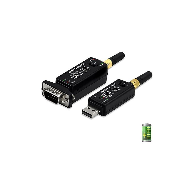 Chipsen PLC 프로그램 무선 통신솔루션 RCPORT-PLC110SET +Battery (ML0602)
