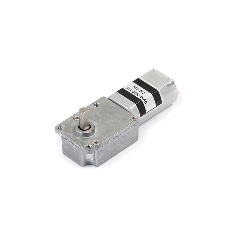 웜 기어드 감속 모터 DWG-2032-DWG-2032-DWG-2032-감속비 1:119 단축 DC 12V (ML0676)