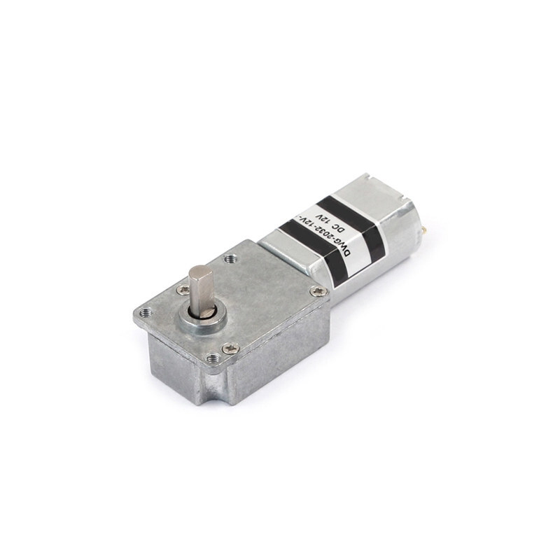 웜 기어드 감속 모터 DWG-2032-DWG-2032-DWG-2032-감속비 1:50 단축 DC 12V (ML0677)