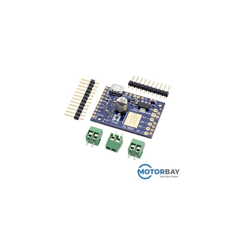 멀티 인터페이스 Tic T825 USB 스텝 모터 드라이버-8.5V-45V (ML0784)
