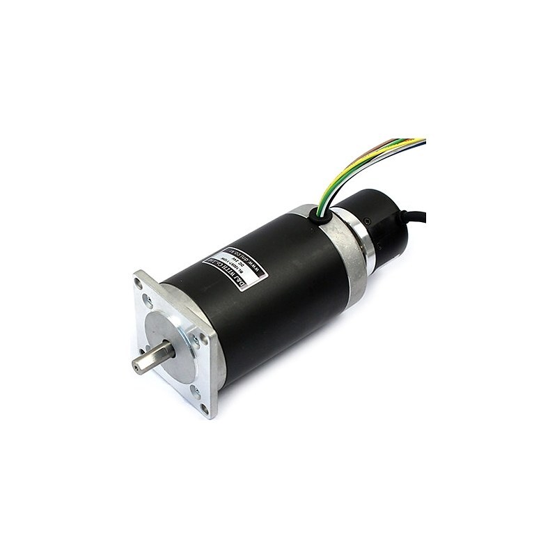 DNJ 엔코더 장착형 BLDC 감속 모터 BL10057 엔코더 장착형 감속 기어 모터 + Encoder 주문제작 110W (ML0911)