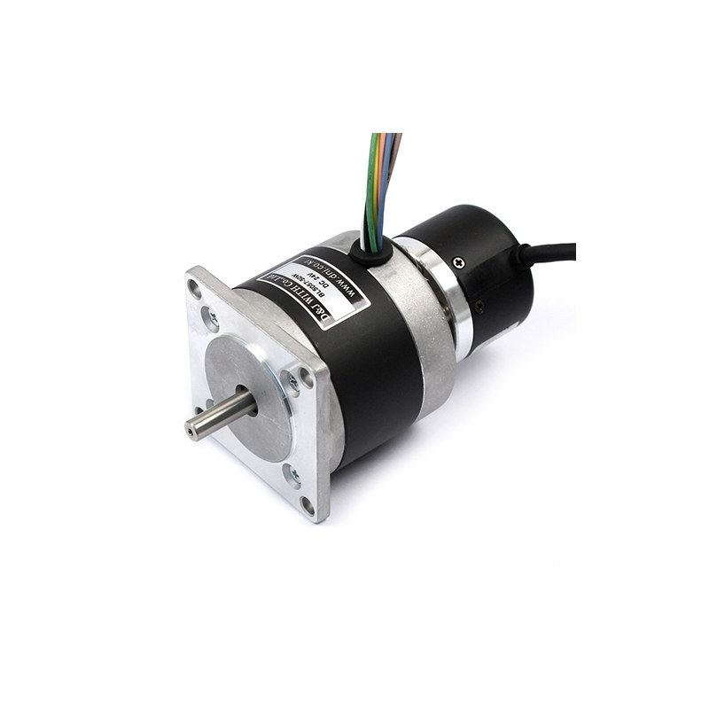 DNJ 엔코더 장착형 BLDC 감속 모터 BL5057 엔코더 장착형 감속 기어 모터 + Encoder 주문제작 50W (ML0913)