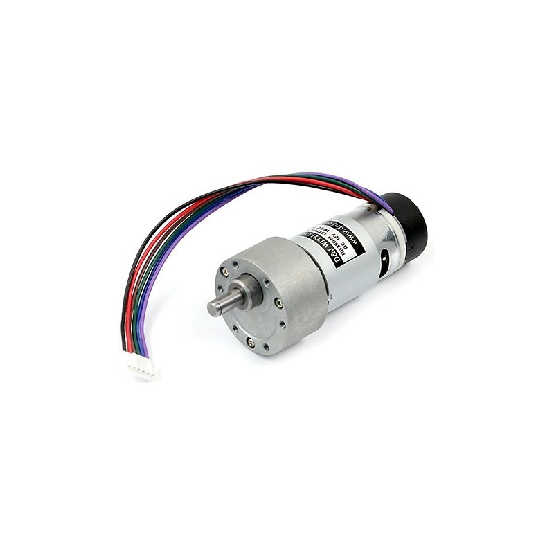 DNJ 엔코더 장착형 감속 기어 모터 RB-35GM+Encoder 13TYPE 1 10 with e-ring on shaft DC 12V (ML0940)