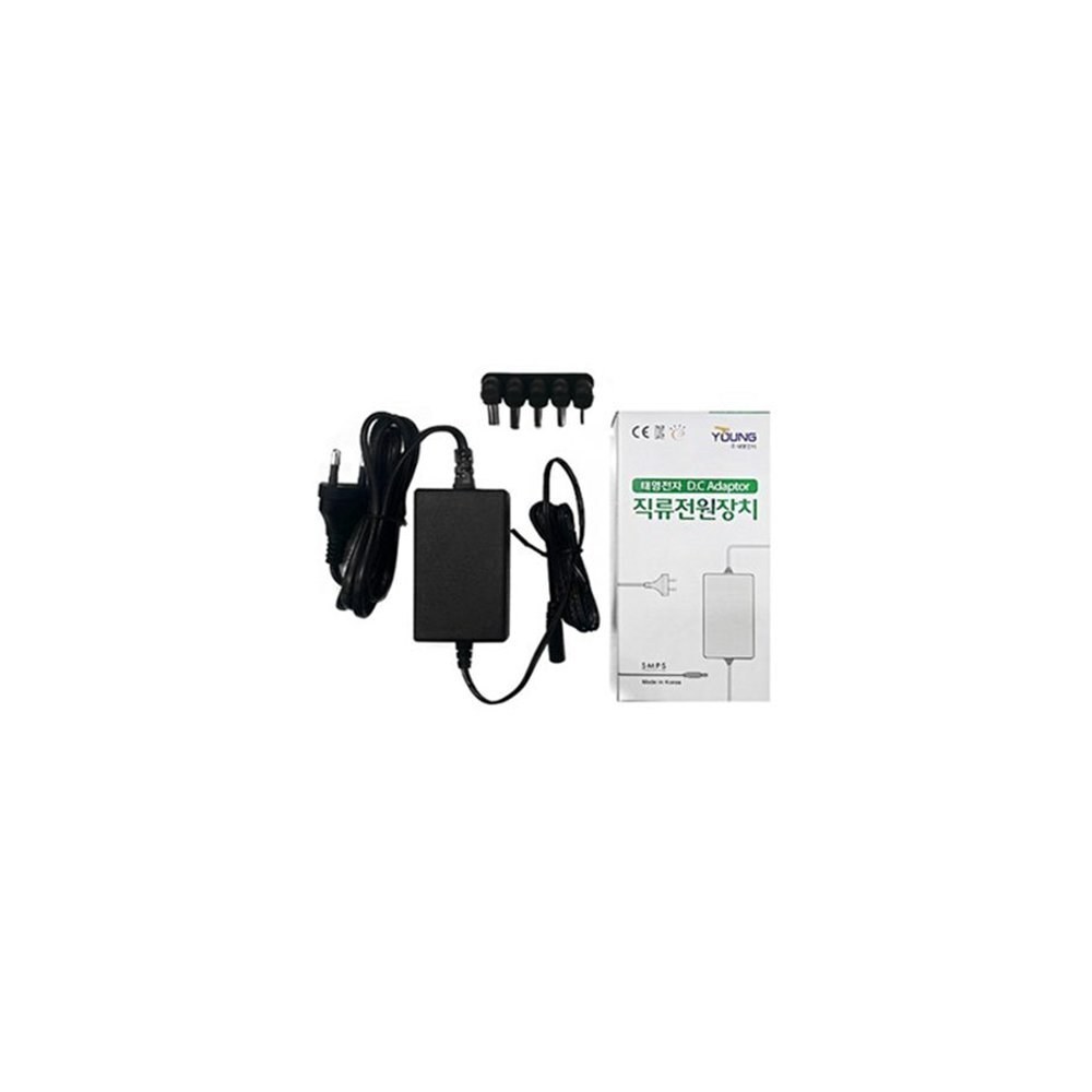 태영전자 TY 12V 1.5A 코드 일체형 어댑터 (ML1054)