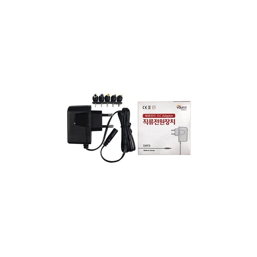 태영전자 TY 4.5V 300mAh 벽걸이형 어댑터 4.5V 0.3A (ML1064)