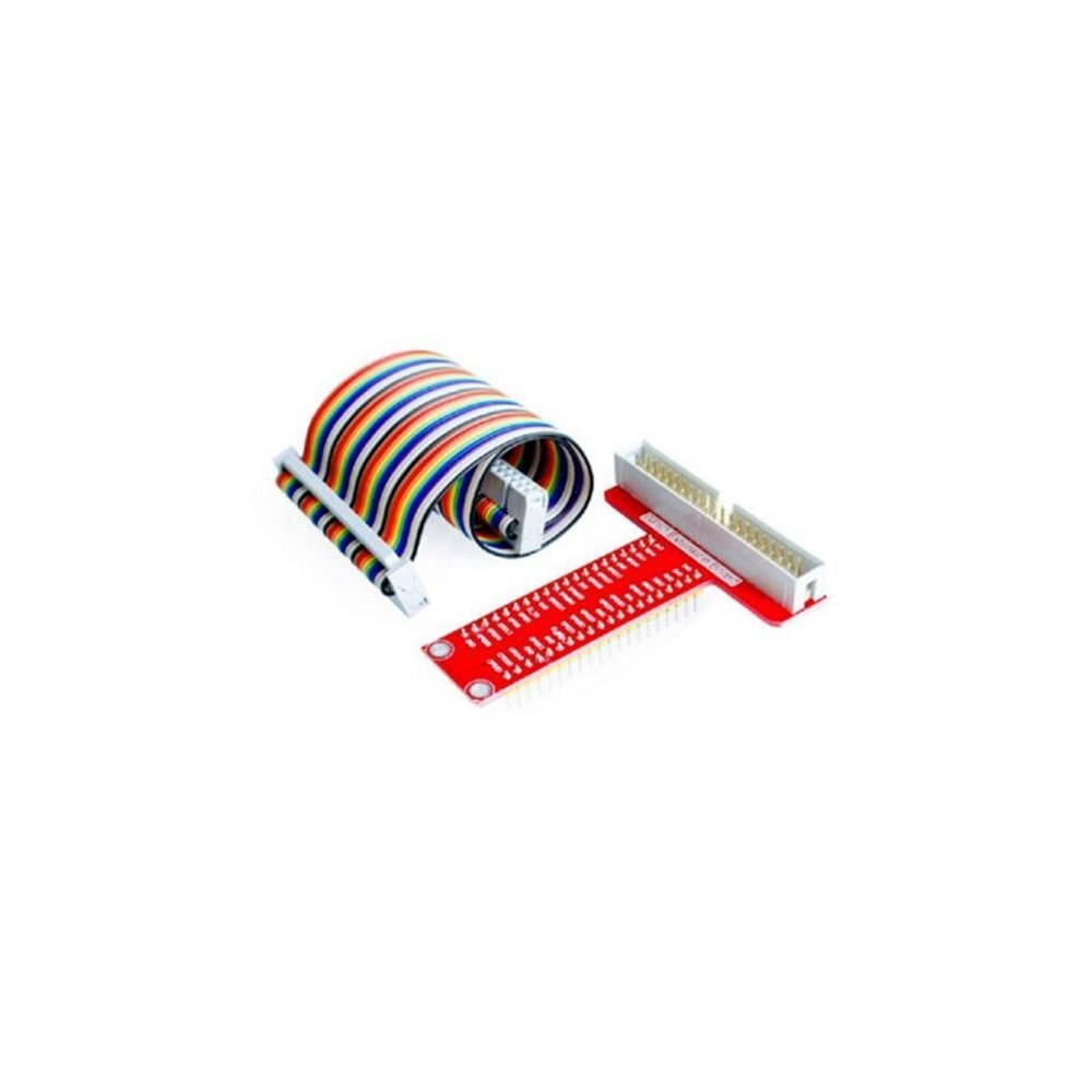 라즈베리 파이 GPIO 40 핀 케이블 및 T 코블러 모듈 세트 (ML1172)