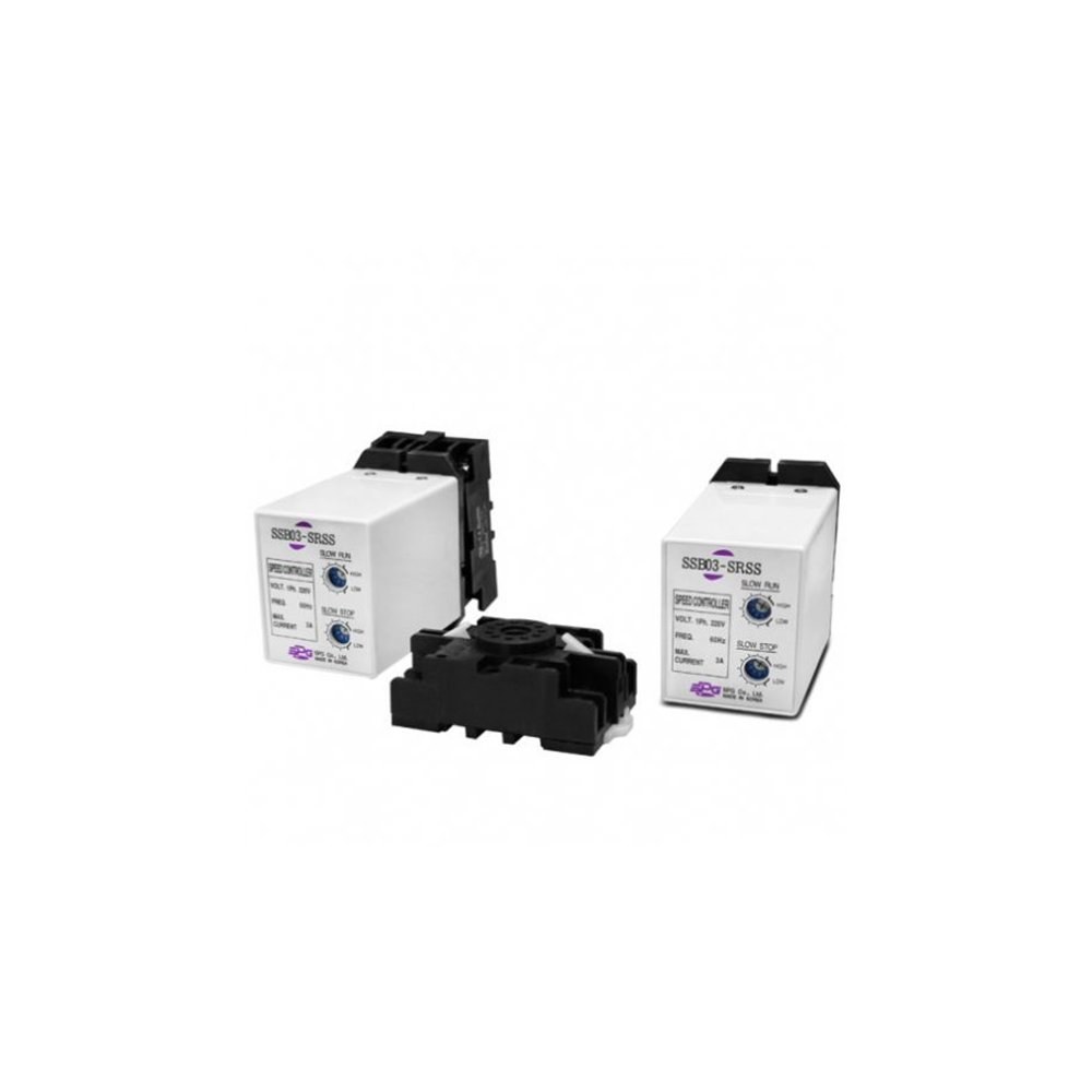 SSC03 SPG 모터 소켓 타입 스피드 컨트롤러 AC 100V 속도 조절 SRSS-TYPE (ML1682)