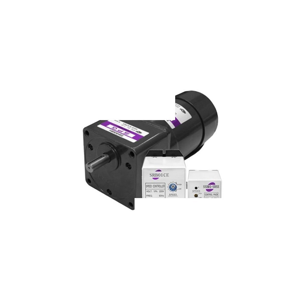 SPG 모터 15W 70mm S7R15Gㅁ-S24ㅁ AC 모터 속도 제어 소켓 타입 스피드 컨트롤 모터 70각 +추가 상품 컨트롤러 (ML1935)