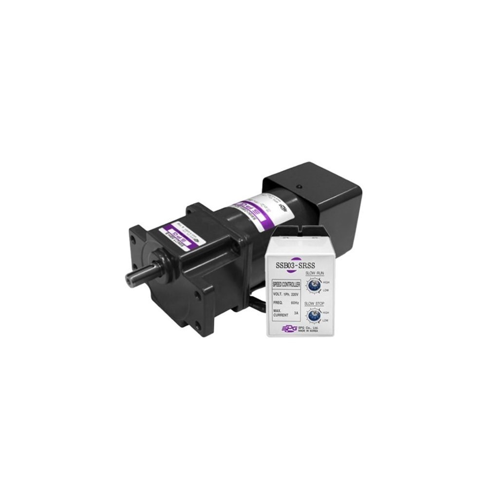 SPG 모터 60W 90mm S9I60GㅁH-S24ㅁ AC 모터 속도 제어 소켓 타입 스피드 컨트롤 모터 90각 + 추가 상품 컨트롤러 (ML1941)