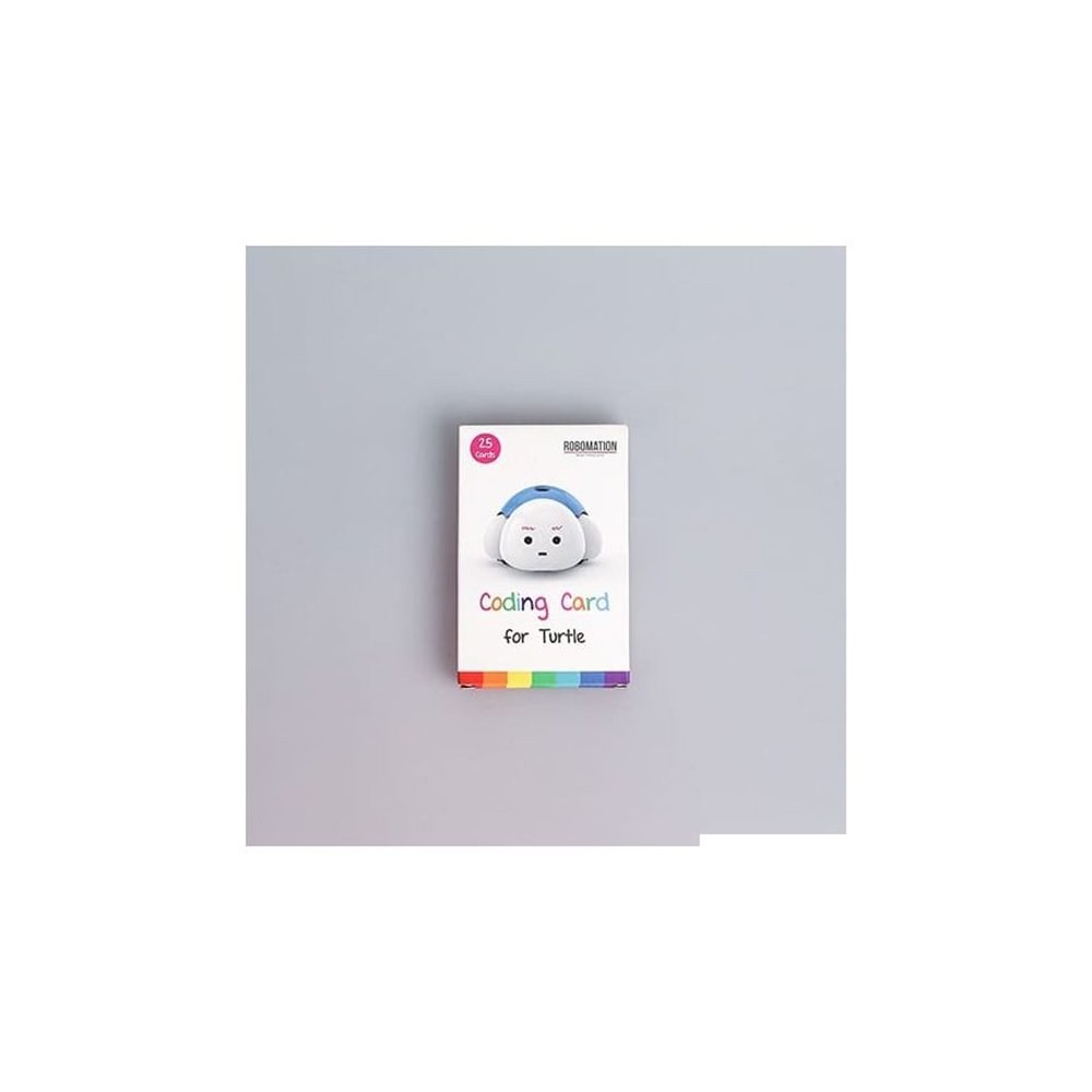 로보메이션 터틀 로봇 25 종 카드 플라스틱 (ML2370)