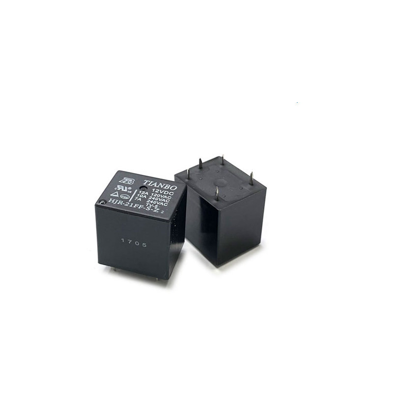 TIANBO 5핀 1c 파워 릴레이 HJR-21FF-S-Z PCB Type 12VDC (HQ00003)