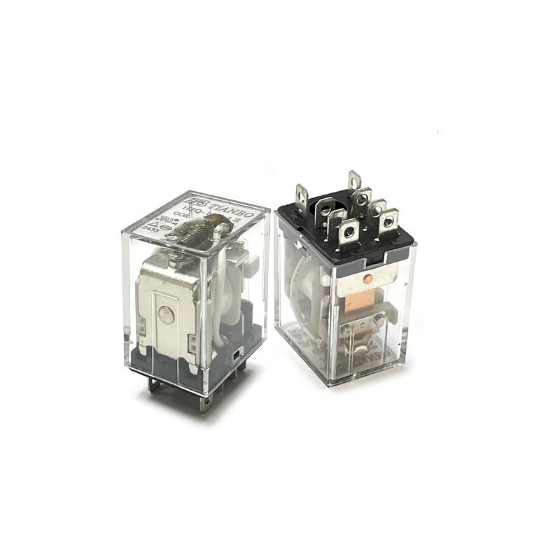 TIANBO 8핀 1c 파워 릴레이 HJQ-13F-1Z-220VAC SOCKET 타입 (HQ00008)