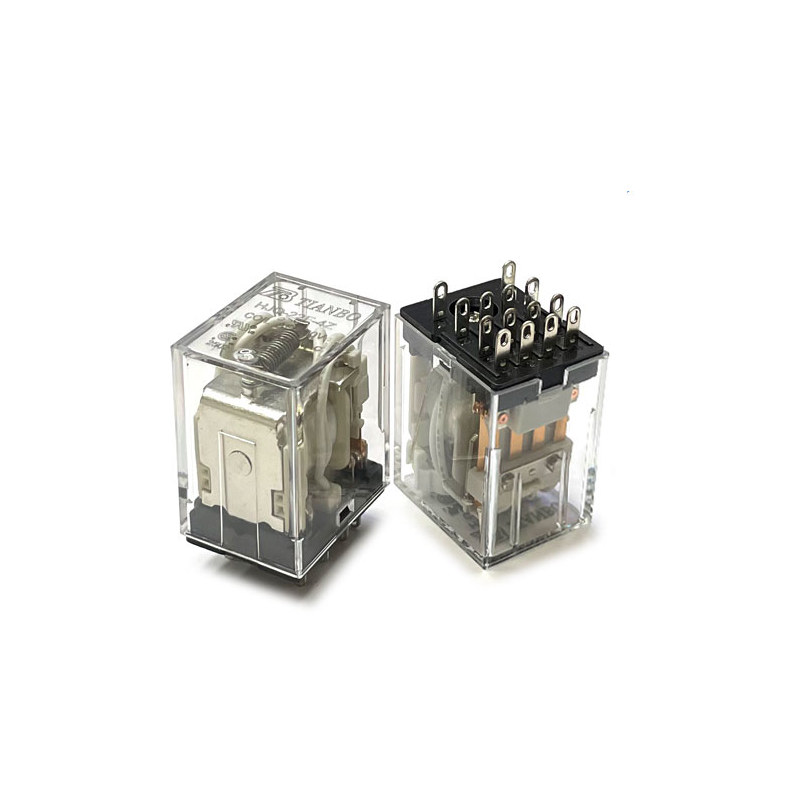 TIANBO 14핀 4c 파워 릴레이 HJQ-22F-4Z-220VAC SOCKET 타입 (HQ00019)