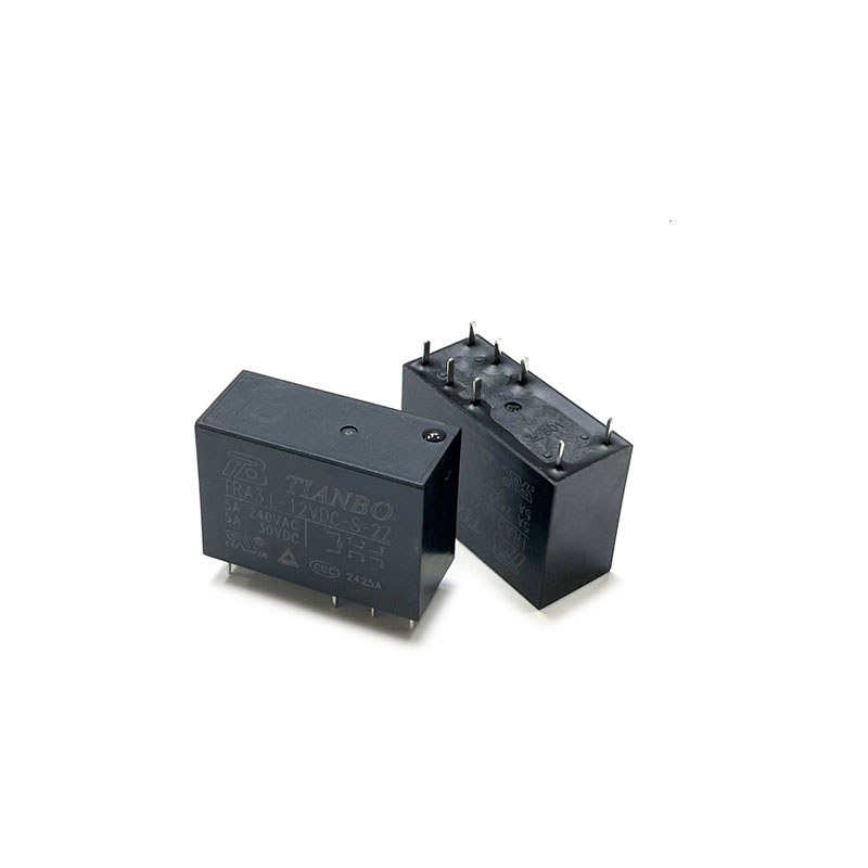 TIANBO 8핀 2c 파워 릴레이 TRA3L-S-2Z PCB Type 12VDC (HQ00021)